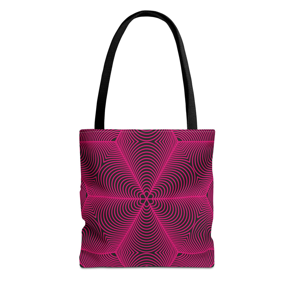 Asanoha Graphic Tote Bag / Pink