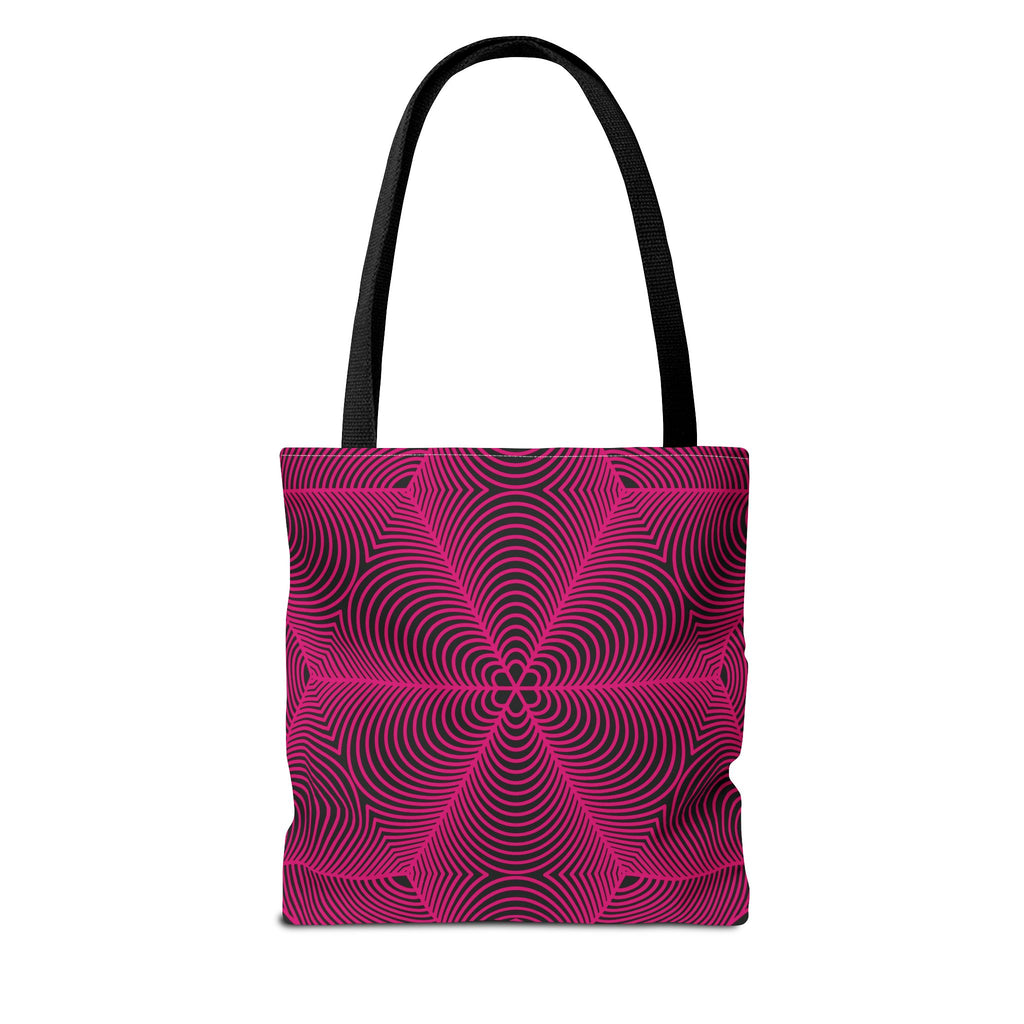 Asanoha Graphic Tote Bag / Pink