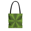 Asanoha Graphic Tote Bag /  Green