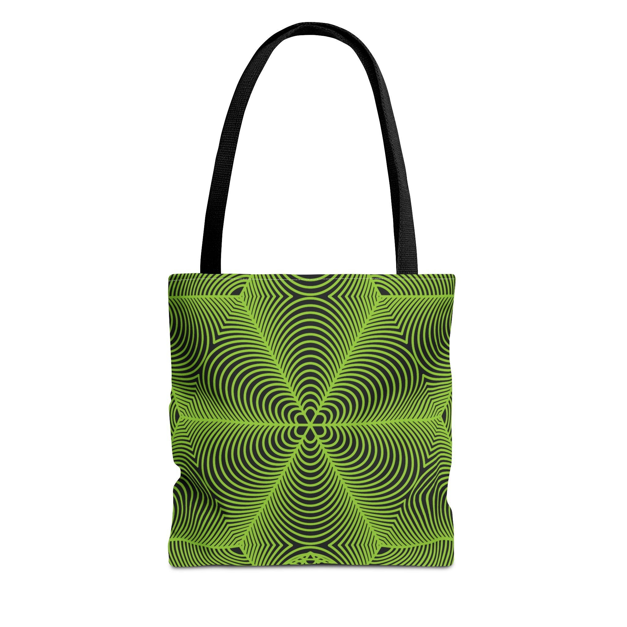 Asanoha Graphic Tote Bag /  Green