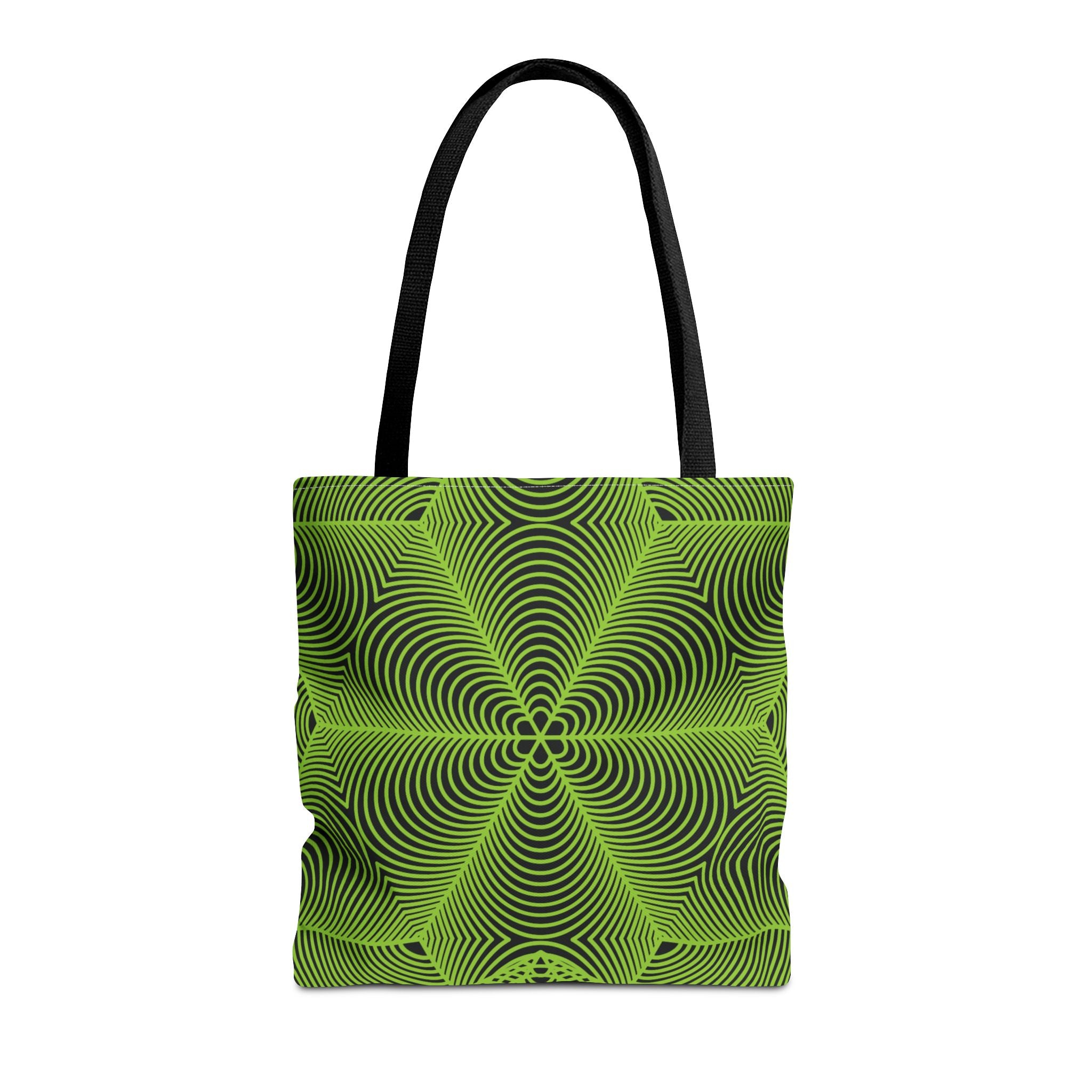 Asanoha Graphic Tote Bag /  Green