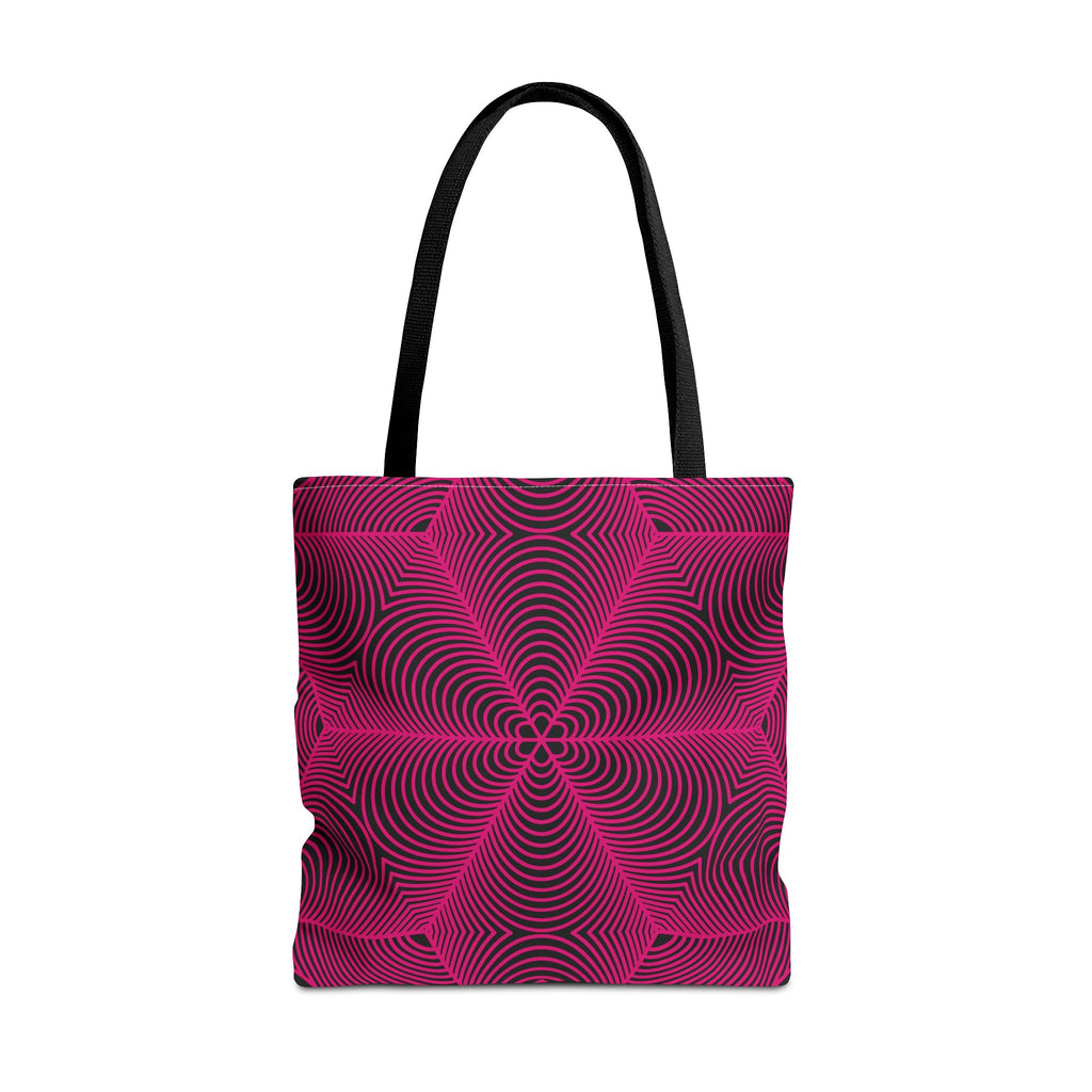 Asanoha Graphic Tote Bag / Pink