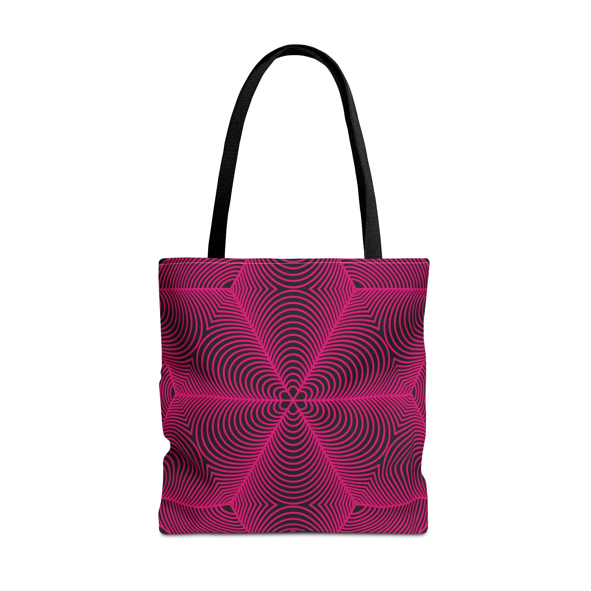 Asanoha Graphic Tote Bag / Pink