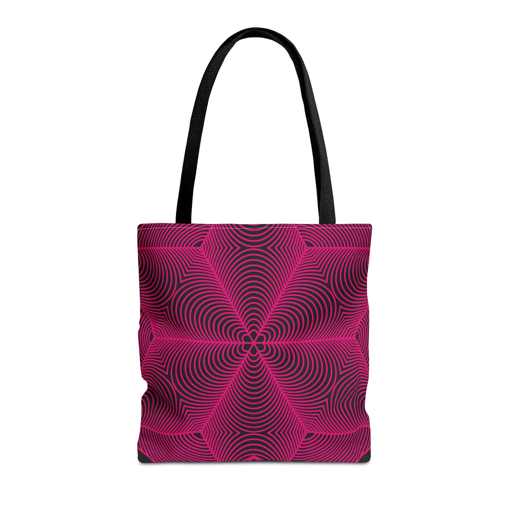 Asanoha Graphic Tote Bag / Pink